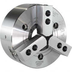 Kitagawa - Power Lathe Chucks Chuck Diameter (Decimal Inch): 8.0000 Number of Jaws: 3 - Benchmark Tooling