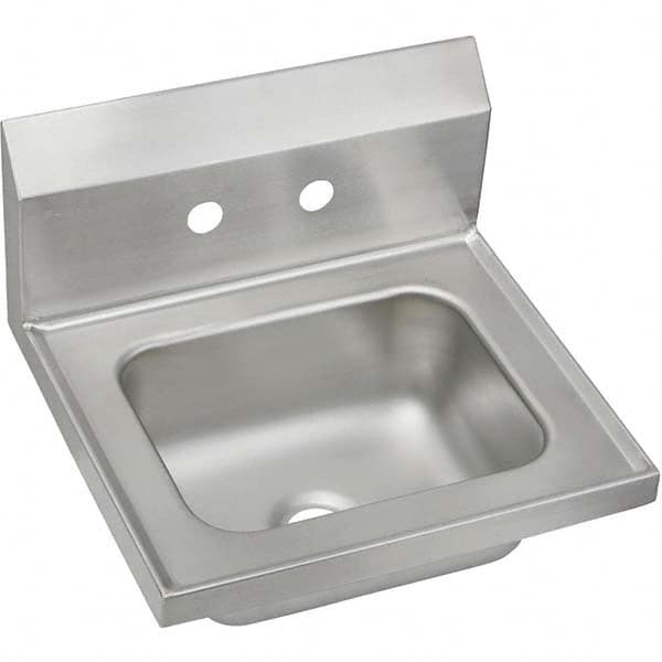 ELKAY - Stainless Steel Sinks Type: Hand Sink Outside Length: 16-3/4 (Inch) - Benchmark Tooling