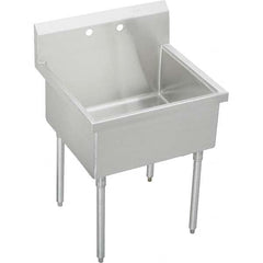 ELKAY - Stainless Steel Sinks Type: Scullery Sink Outside Length: 39 (Inch) - Benchmark Tooling