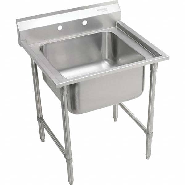 ELKAY - Stainless Steel Sinks Type: Scullery Sink Outside Length: 27 (Inch) - Benchmark Tooling