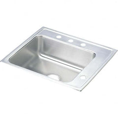 ELKAY - Stainless Steel Sinks Type: Drop In Sink Outside Length: 22 (Inch) - Benchmark Tooling