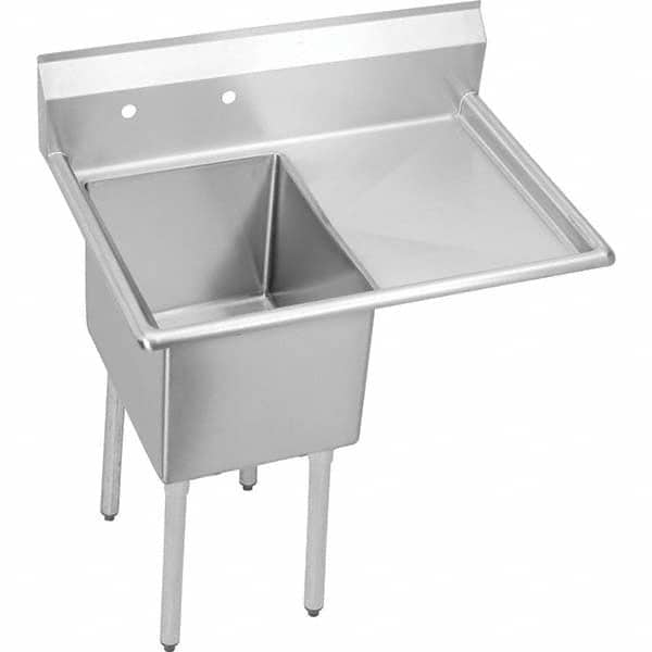 ELKAY - Stainless Steel Sinks Type: Scullery Sink Outside Length: 50-1/2 (Inch) - Benchmark Tooling