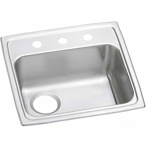 ELKAY - Stainless Steel Sinks Type: Drop In Sink Outside Length: 19-1/2 (Inch) - Benchmark Tooling