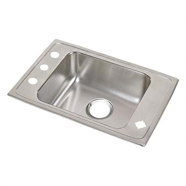 ELKAY - Stainless Steel Sinks Type: Drop In Sink Outside Length: 25 (Inch) - Benchmark Tooling