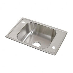 ELKAY - Stainless Steel Sinks Type: Drop In Sink Outside Length: 25 (Inch) - Benchmark Tooling