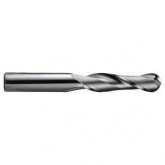 3/16" Dia. - 3" OAL - Ball Nose SE AlTiN Carbide End Mill - 2 FL - Benchmark Tooling