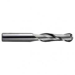 3/8 x 3/8 x 1/2 x 4 4Fl .030 C/R Carbide End Mill - TiALN - Benchmark Tooling