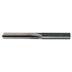 ‎1/4″ Dia. × 1/4″ Shank × 1-3/8″ Flute Length × 2-1/2″ OAL, 140°, Bright, 2xD Flute, Round Solid Carbide Drill - Exact Industrial Supply