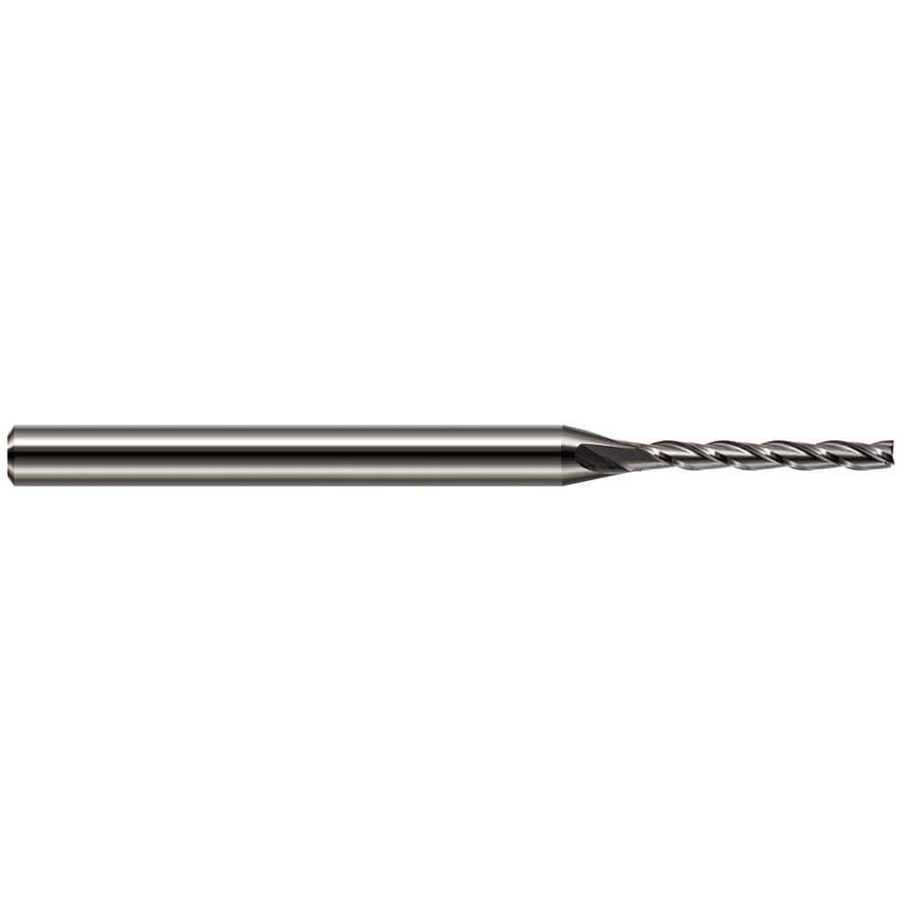 Harvey Tool - Square End Mills; Mill Diameter (Inch): 1/8 ; Mill Diameter (Decimal Inch): 0.1250 ; Length of Cut (Inch): 1 ; Length of Cut (Decimal Inch): 1.0000 ; Material: Solid Carbide ; Finish/Coating: Uncoated - Exact Industrial Supply
