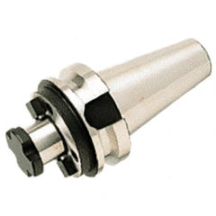 Iscar - BT40 Taper Face Mill Holder & Adapter - 1.5748" Pilot Diam, 1.063" Arbor Length, M12 Mount Hole, 0.000197" TIR - Exact Industrial Supply