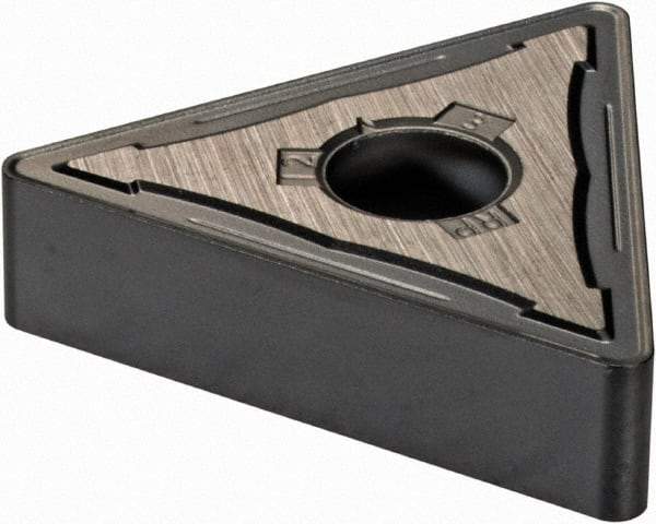 Kennametal - TNMG543 RP Grade KCU10 Carbide Turning Insert - TiAlN Finish, 60° Triangle, 5/8" Inscr Circle, 1/4" Thick, 3/64" Corner Radius - Benchmark Tooling