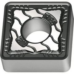 Walter - SNMG432 RP5 Grade WPP20S Carbide Turning Insert - TiCN/Al2O3/TiN Finish, 90° Square, 1/2" Inscr Circle, 3/16" Thick, 1/32" Corner Radius - Benchmark Tooling