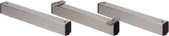 Quantum Storage - 2" Wide, Open Shelving Accessory/Component - Aluminum, Anodized Aluminum Finish, 24" Long, Use with Wire Shelving Units - Benchmark Tooling