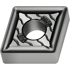 Walter - CNMG434 MK5 Grade WKK10S Carbide Turning Insert - TiCN/Al2O3/TiCN Finish, 80° Diamond, 1/2" Inscr Circle, 3/16" Thick, 1/16" Corner Radius - Benchmark Tooling