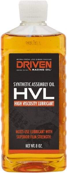 Joe Gibbs Driven Racing Oil - 8 oz Automotive Synthetic Multi-Use Lubricant - Lubricating Oil, 300°F Resistance - Benchmark Tooling