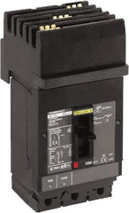 Square D - 15 Amp, 600 VAC, 3 Pole, Plug In Molded Case Circuit Breaker - Thermal Magnetic Trip, Multiple Breaking Capacity Ratings, 14-3/0 AWG - Benchmark Tooling