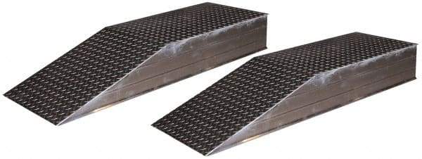 Vestil - 54" Long x 18" Wide x 8" High, Aluminum Truck Wheel Riser - 24,000 Lb Load Limit - Benchmark Tooling