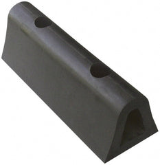 Vestil - Synthetic Rubber Extruded Half-Oval Fender Bumper - Benchmark Tooling