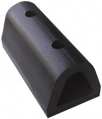 Vestil - 12 Inch Long x 6 Inch Wide x 6 Inch High Extruded Half-Oval Fender Bumper - 12 Inch Long x 6 Inch Wide x 6 Inch High Extruded Half-Oval Fender Bumper - Benchmark Tooling