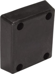 Vestil - 13 Inch Wide x 12 Inch High x 4 Inch Projection Molded Rubber Bumper - 13 Inch Wide x 12 Inch High x 4 Inch Projection Molded Rubber Bumper - Benchmark Tooling