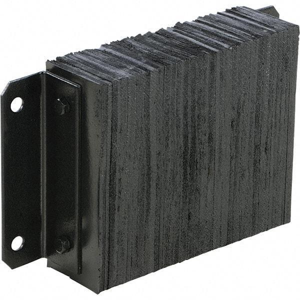 Vestil - 18 Inch Wide x 12 Inch High x 4 Inch Projection Laminated Dock Bumper - 18 Inch Wide x 12 Inch High x 4 Inch Projection Laminated Dock Bumper - Benchmark Tooling