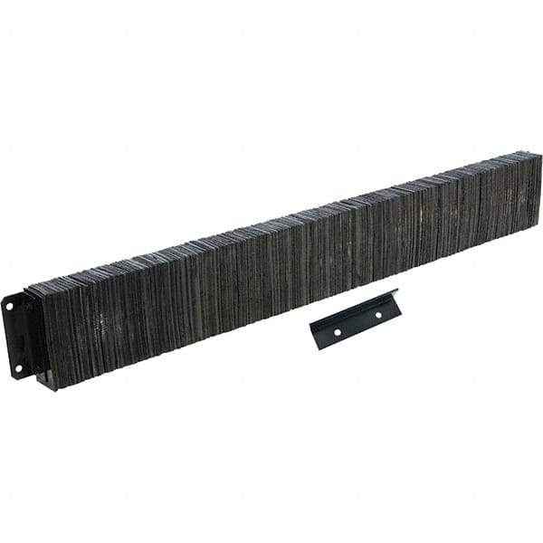 Vestil - 96 Inch Wide x 12 Inch High x 4 Inch Projection Laminated Dock Bumper - 96 Inch Wide x 12 Inch High x 4 Inch Projection Laminated Dock Bumper - Benchmark Tooling