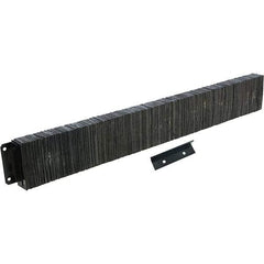 Vestil - 96 Inch Wide x 12 Inch High x 4 Inch Projection Laminated Dock Bumper - 96 Inch Wide x 12 Inch High x 4 Inch Projection Laminated Dock Bumper - Benchmark Tooling