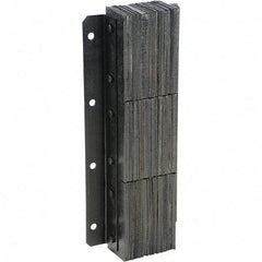 Vestil - 11 Inch Wide x 30 Inch High x 4 Inch Projection Laminated Dock Bumper - 11 Inch Wide x 30 Inch High x 4 Inch Projection Laminated Dock Bumper - Benchmark Tooling