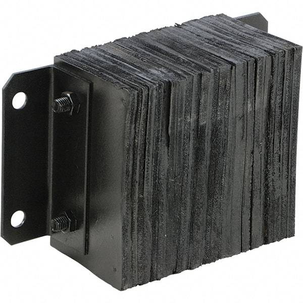 Vestil - 14 Inch Wide x 10 Inch High x 6 Inch Projection Laminated Dock Bumper - 14 Inch Wide x 10 Inch High x 6 Inch Projection Laminated Dock Bumper - Benchmark Tooling