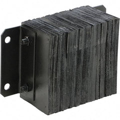 Vestil - 14 Inch Wide x 10 Inch High x 6 Inch Projection Laminated Dock Bumper - 14 Inch Wide x 10 Inch High x 6 Inch Projection Laminated Dock Bumper - Benchmark Tooling