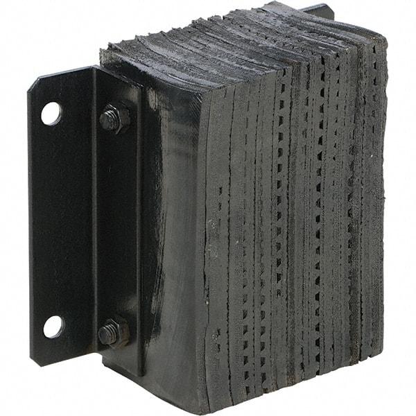 Vestil - 12 Inch Wide x 12 Inch High x 6 Inch Projection Laminated Dock Bumper - 12 Inch Wide x 12 Inch High x 6 Inch Projection Laminated Dock Bumper - Benchmark Tooling