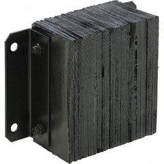 Vestil - 14 Inch Wide x 12 Inch High x 6 Inch Projection Laminated Dock Bumper - 14 Inch Wide x 12 Inch High x 6 Inch Projection Laminated Dock Bumper - Benchmark Tooling