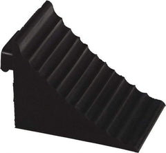 Vestil - 7-1/4" Wide x 7-1/2" High x 11" Deep, Rubber Wheel Chock - Benchmark Tooling