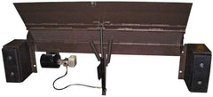Vestil - 25,000 Lbs. Load Limit Electric/Hydraulic Edge of Dock Leveler - 66 Inches of Usable Width - Benchmark Tooling