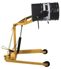 Vestil - 800 Lb Load Capacity, Drum Carrier/Rotator/Boom - 39-15/16" Wide x 80-11/16" High - Benchmark Tooling