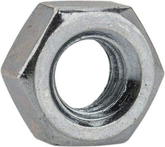 Value Collection - M6x1.00 Metric Coarse Steel Right Hand Hex Nut - 10mm Across Flats, 5mm High, Hot Dipped Galvanized Finish - Benchmark Tooling