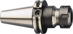 HAIMER - 0.5mm to 7mm Capacity, 3.94" Projection, CAT40 Taper Shank, ER11 Collet Chuck - 0.0001" TIR, Through-Spindle & DIN Flange Coolant - Exact Industrial Supply