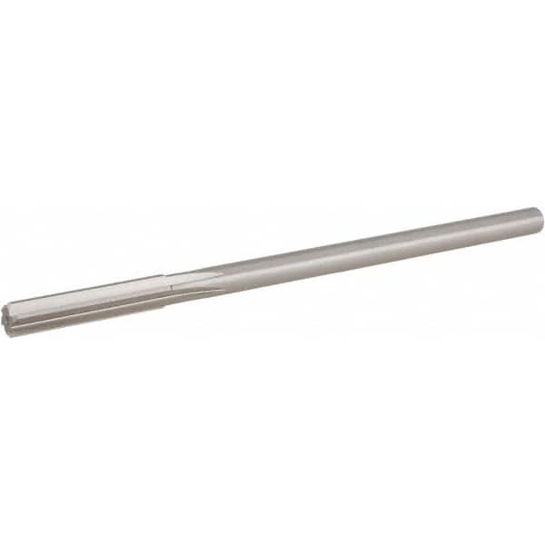 Hertel - 9/32" Cobalt Chucking Reamer - Straight Flute, 1/4" Straight Shank, 1-1/2" Flute Length, 6" OAL - Benchmark Tooling