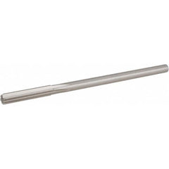 Hertel - 9/32" Cobalt Chucking Reamer - Straight Flute, 1/4" Straight Shank, 1-1/2" Flute Length, 6" OAL - Benchmark Tooling