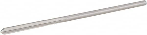 Hertel - 3/32" Cobalt 4 Flute Chucking Reamer - Straight Flute, Straight Shank, 3/4" Flute Length, 3" OAL - Benchmark Tooling