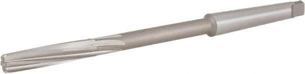 Hertel - Letter E High Speed Steel 6 Flute Chucking Reamer - Benchmark Tooling