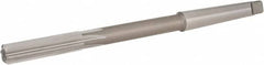 Chucking Reamer: 1/4″ Dia, 6″ OAL, 1-1/2″ Flute Length, Morse Taper Shank, High Speed Steel 6 Flute, RH