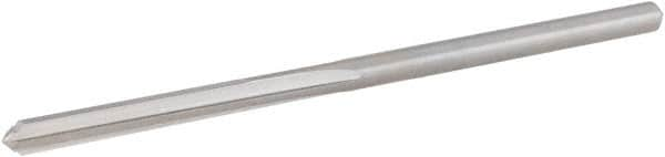 Hertel - 5/32" High Speed Steel 4 Flute Chucking Reamer - Straight Flute, 5/32" Straight Shank, 1" Flute Length, 3-1/8" OAL - Benchmark Tooling