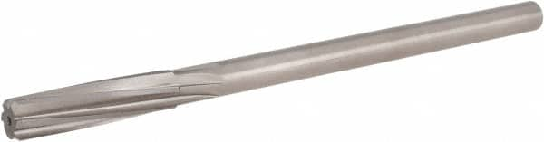 Hertel - 23/64" High Speed Steel 6 Flute Chucking Reamer - Benchmark Tooling