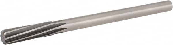 Hertel - 13/16" High Speed Steel 8 Flute Chucking Reamer - Benchmark Tooling