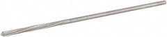 Hertel - 3/64" High Speed Steel 4 Flute Chucking Reamer - Spiral Flute, 0.0455" Straight Shank, 1/2" Flute Length, 2-1/2" OAL - Benchmark Tooling