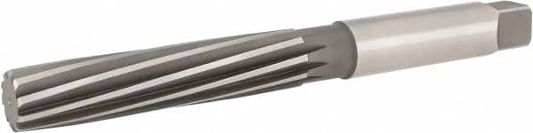 Hertel - 1-3/8" Diam, Straight Shank, 6.31" Flute, Hand Reamer - Benchmark Tooling