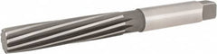 Hertel - 1-7/16" Diam, Straight Shank, 6.44" Flute, Hand Reamer - Benchmark Tooling