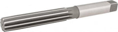 Hertel - 1-1/2" Diam, Straight Shank, 6-1/2" Flute, Hand Reamer - Benchmark Tooling