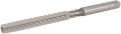 Hertel - 15/32" Diam, Straight Shank, 2.88" Flute, Hand Reamer - Benchmark Tooling